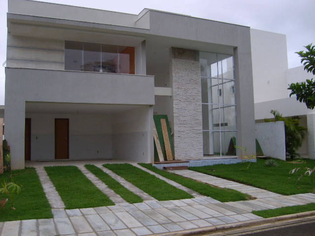fachada de casas modernas em Sorocaba zona sul norte leste oeste