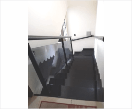instalação de vidros em escadas em sorocaba